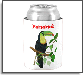 Drink Cooler Rain Forest  Toucan